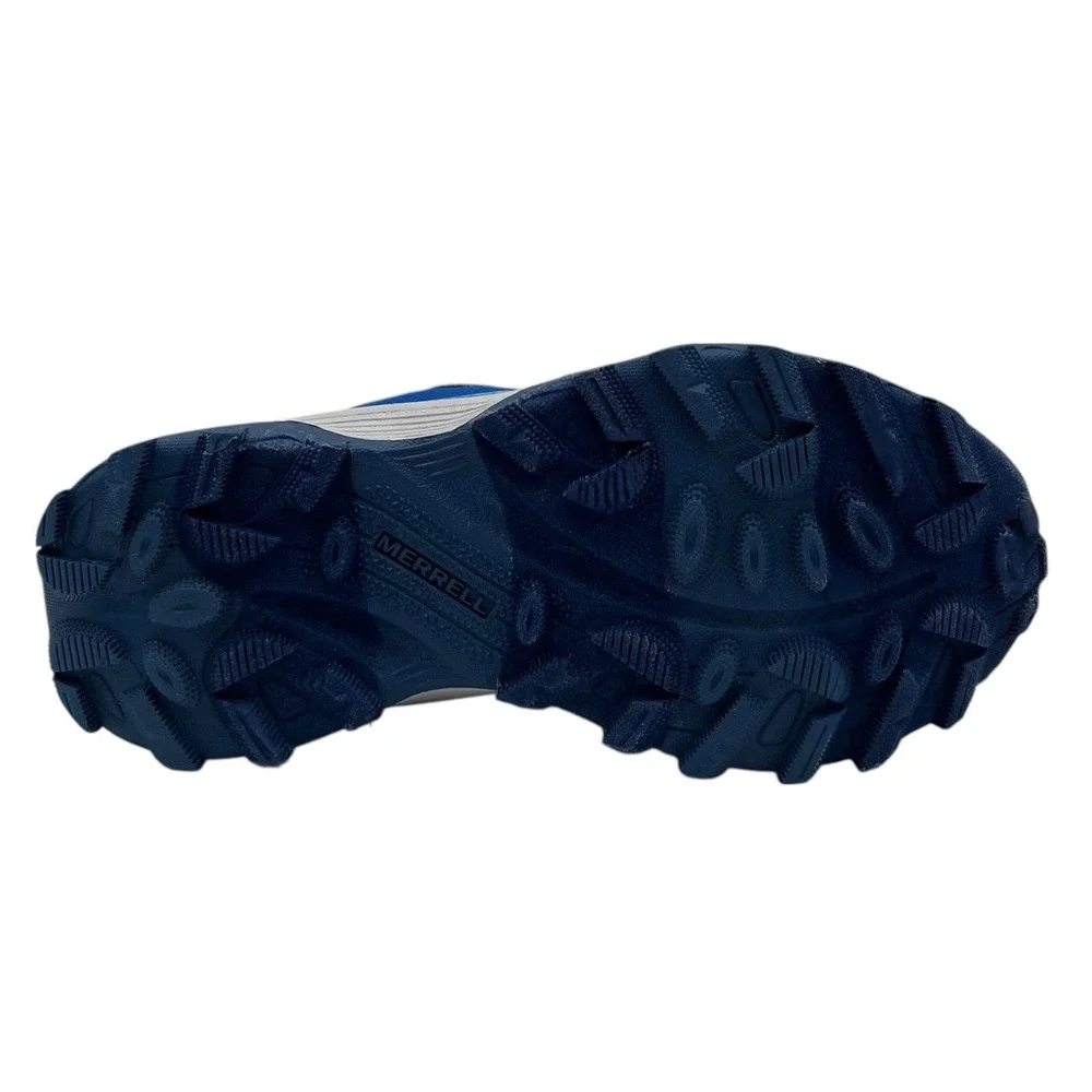Merrell Moab Speed Little Boys Girls Waterproof Hiking Sneaker Size 12.5 Blue